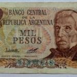 1978 Argentína 1000 Peso fotó