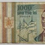 1889 Románia 1000 Lei fotó