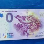 SPANYOLORSZÁG 0 EURO 2023 TEKNŐSBÉKA! RITKA EMLÉK PAPÍRPÉNZ! UNC! fotó