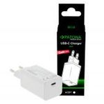 PATONA Premium GaN PD65W fali adapter fehér 1xUSB-C PD3.0 QC3.0 fotó