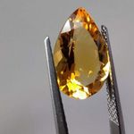 Citrin - 4, 9 ct, 15x10x7 mm, (3525) fotó