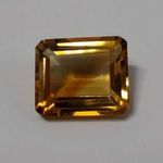 Citrin - 5, 4 ct, 12x10x6 mm, (3515) fotó