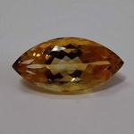 Citrin - 8, 8 ct, 20x10x8 mm, (3516) fotó