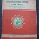 Gépjárművillamossági műszerész szakmai ismeretek 1967 fotó