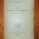 Dr. Kóssa Gyula: Régi magyar gyógyszernevek / Nyelvtörténeti tanulmány (OL11) fotó