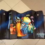 Új! Dreamworks Turbo csigás autó fényvisszaverő, napvédő, 130 x 60 cm fotó