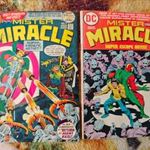 2db mister miracle több mint 50éves angol nyelvű képregény fotó