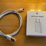 Apple USB 5W Power Adapter + USB - Lightning kábel 1 m fotó