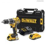 18V/2x2Ah XR Li-Ion kefe nélküli kompakt Akkus ütvefúró-csavarozó (DeWALT DCD796D2-QW) fotó