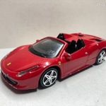 - Ferrari 458 Spider - BBurago - 1: 43 autó modell - China - 1ft nmá fotó