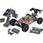 Carson Modellsport Virus 4.1 4S Brushless 1: 8 RC modellautó Elektro Buggy 4WD 100% RtR 2, 4 GHz Ak... fotó