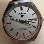 SEIKO PULSAR FÉRFI ÓRA WATCH MADE JAPAN ELADÓ SZÉP ÁLLAPOTBAN fotó