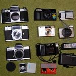 Fotócsomag, Kowa, Konica, praktica, Porst, Olympus, Canon fotócsomag 7 fotó