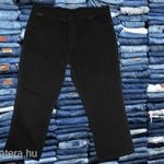 Wrangler- fekete vászon rugalmas farmer 42 -sérült fotó