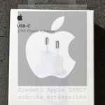 20 wattos Apple USB-C hálózati adapter MHJE3ZM/A Gyári Eredeti Bontatlan doboz új fotó