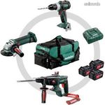 Metabo szett SB18 LT BL; KHA 18 LTX; W18 LTX 3in1 (3db akksi+plus töltő) fotó