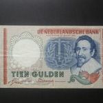 Hollandia 10 Gulden 1953 F fotó