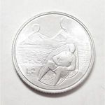 San Marino, 2 lire 1976 - Ülő nő aUNC+ fotó