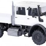 Busch 51081 H0 Tehergépjármű modell Mercedes Benz Unimog U 5023, fehér fotó