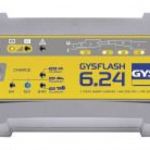 GYS GYSFLASH 6.24 029460 Automatikus töltő 6 V, 12 V, 24 V 6 A 6 A 4 A fotó