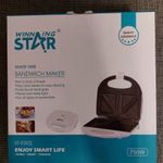 WinningStar - Tapadásmentes melegszendvics sütő - 750 W fotó