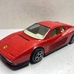 - Ferrari Testarossa - BBurago - 1: 43 autó modell - Italy - 1ft nmá fotó