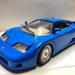 - BBurago - Bugatti EB 110 (1991) - 1: 18 autó modell - Italy - 1ft nmá fotó