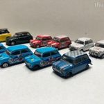 - 14x Mini Cooper / Mini Morris - Hongwell - autó csomag - 1: 87 modell - 1ft nmá fotó