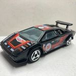 - Lamborghini Countach 5000 "Le Mans '76" - BBurago - 1: 43 autó modell - Italy - ritka - 1ft nmá fotó