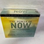 ECKHART TOLLE - THE POWER OF NOW - A MOST HATALMA - HANGOSKÖNYV - 7 CD fotó