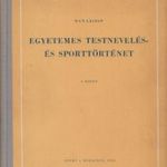 Egyetemes testnevelés- és sporttörténet fotó