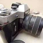 REVUE FLEX E FÉNYKÉPEZŐGÉP PORST 35 MM OBJEKTÍVVEL RETRO RÉGI FILMES fotó