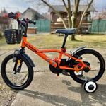 BTWIN Gyerekkerékpár, 16", 4-6 éveseknek, bicikli fotó