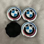 Új 4db BMW 56mm Jubileum Felni Alufelni Kupak Közép Felnikupak Felniközép Porvédő Embléma Sapka Jel fotó