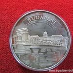 BUDAPEST EMLÉKÉREM 2000, EZÜST: 33, 7g/925; PP, enyhe oxidfolt fotó