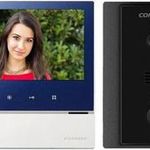 COMMAX CDV-70H/DRC-4LN egylakásos video kaputelefon szett fekete fotó