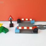 Eredeti LEGO DUPLO sín vonatpálya vasút vasúti átjáró 3773-as készlet csomag !! fotó