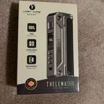 LOST VAPE THELEMA SOLO 100W BOX MOD SS CARBON FIBER fotó