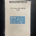 20 lábas máv konténer vizesmatrica fotó