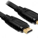 Delock HDMI Csatlakozókábel HDMI-A dugó, HDMI-A dugó 2.00 m Fekete 82670 HDMI kábel fotó