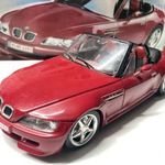 - BBurago - BMW M Roadster (1996) - 1: 18 autó modell - Italy - Metal Kit Dobozában - 1ft nmá fotó