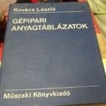 Gépipari anyagtáblázatok - Dr. Kovács László (1979 fotó