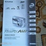 Fuji FinePix A607 használati útmutató, leírás fotó