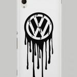 Volkswagen mintás Sony Xperia M4 Aqua tok hátlap fotó