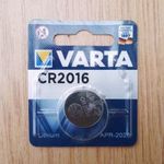 Varta CR2016 Lithium gombelem (3V, bontatlan, 2028 április) fotó