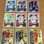 391 darab focis kártya, a teljes Topps UEFA CL & EL 2022-2023 Match Attax alapsor albummal fotó