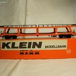 H0 Klein modellbahn ÖBB emeletes autószállító, gyári állapotban, eredeti dobozában, vasútmodell fotó