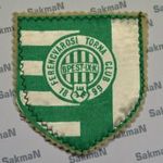 Retro Ferencvárosi TC felvarró embléma - talán 80-as évek - FTC Fradi eladó fotó