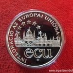 ECU - ORSZÁGHÁZ 1000 FORINT 1995, EZÜST: 31, 46g; PP, nagyon enyhe oxidfolt fotó