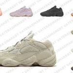 Új ADIDAS YEEZY BOOST 500 Női Férfi Gyerek Unisex Cipő Utcai Sportcipő 36-45 Edzőcipő INGYEN POSTA fotó